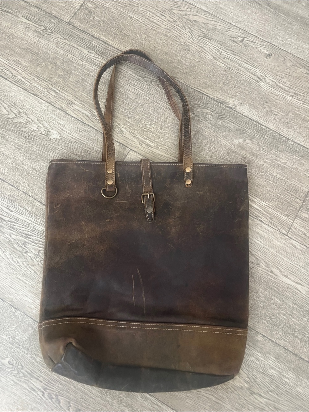 Myra Bag leather tote